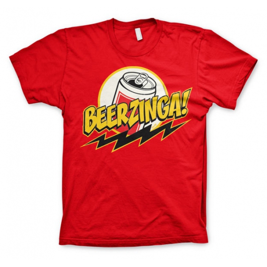 Big Bang Theory Beerzinga t-shirt Top Merken Winkel